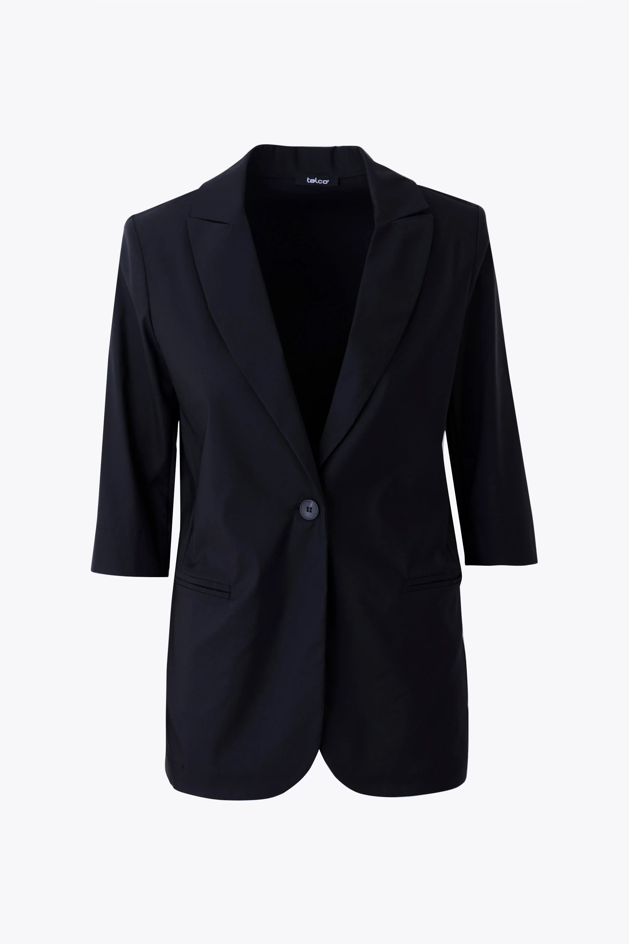 Blazer ad un petto in cotone elasticizzato - PE26 - Image 6