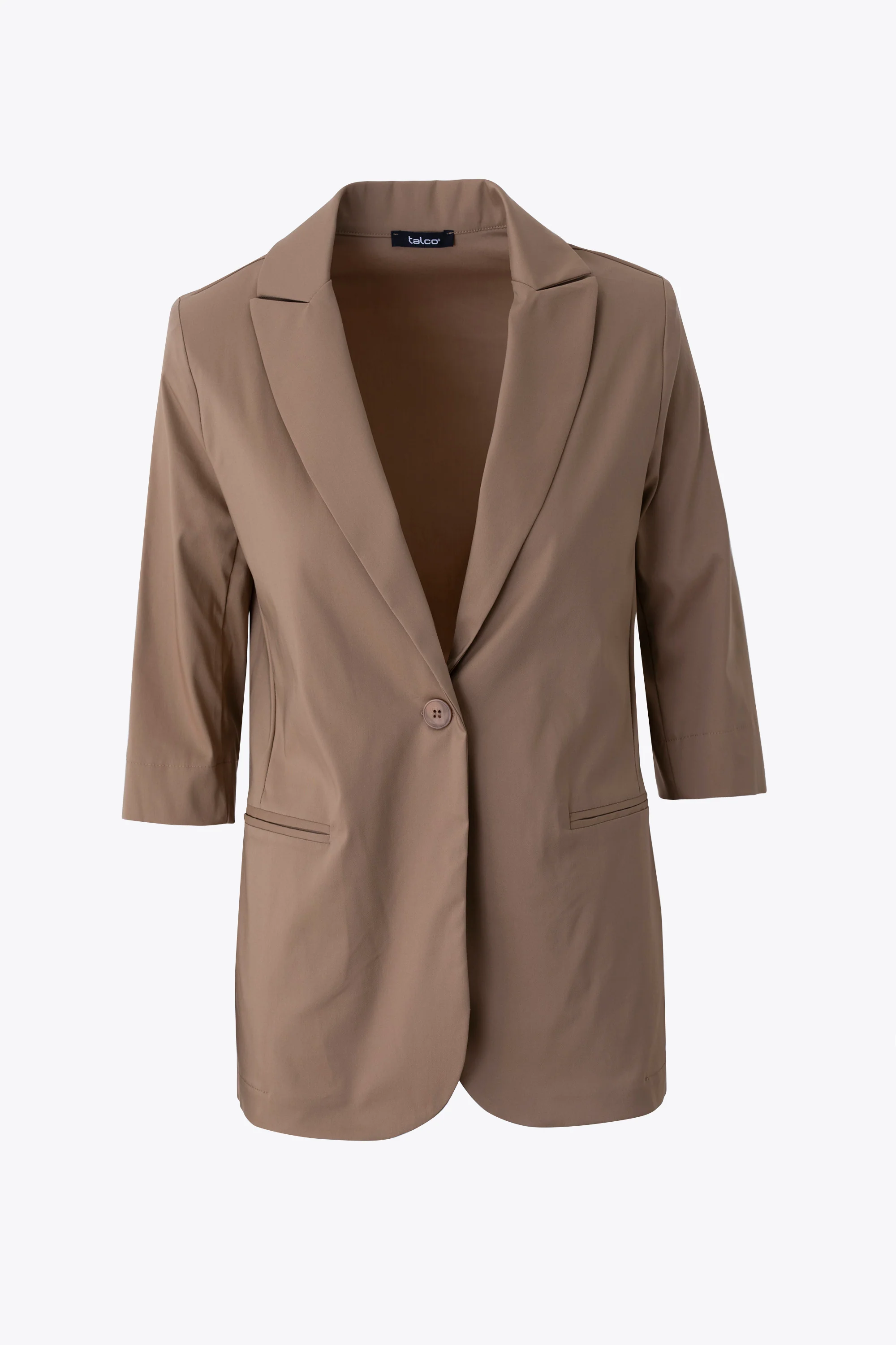 Blazer ad un petto in cotone elasticizzato - PE26 - Image 7