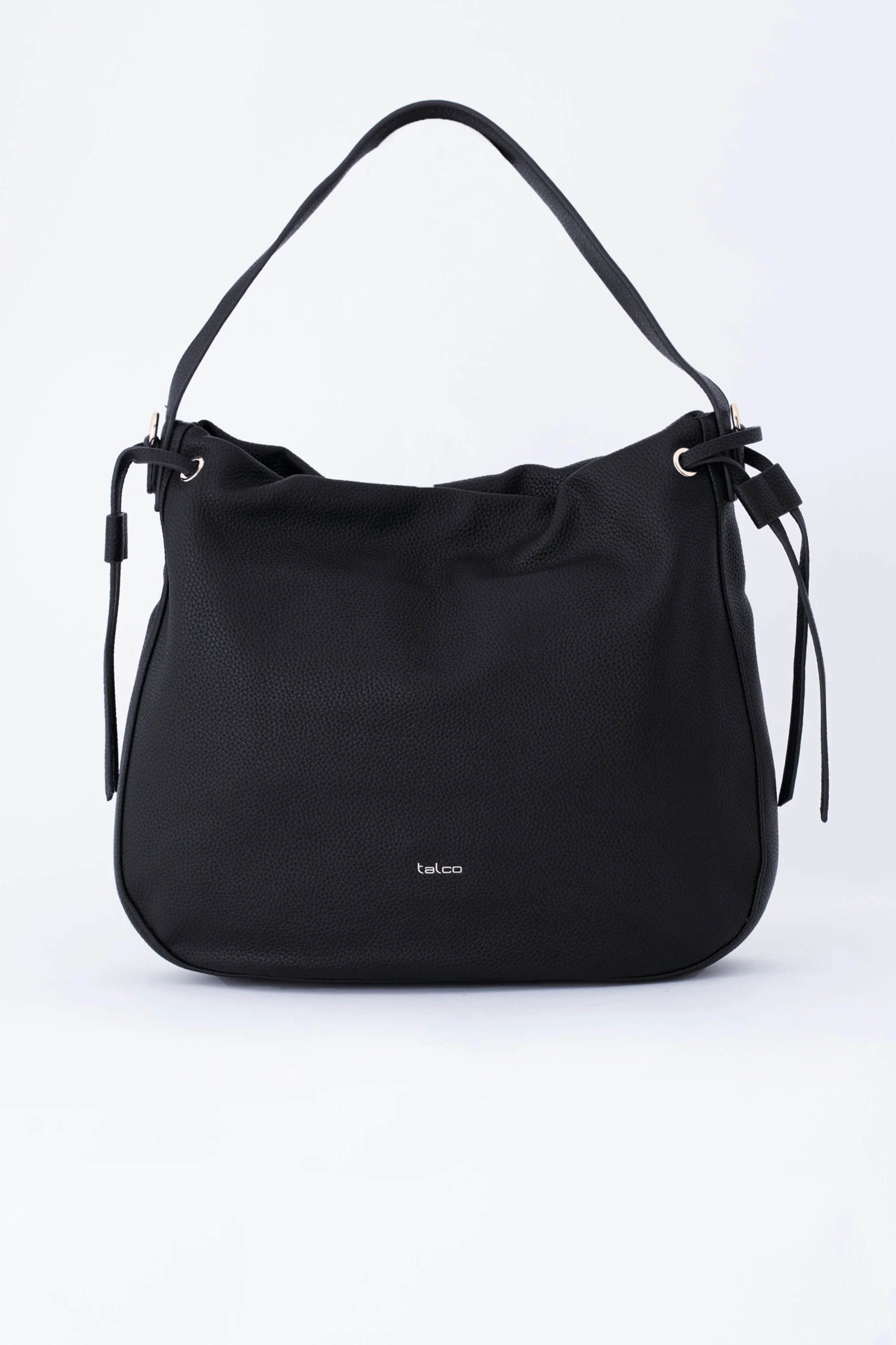 Borsa da spalla con coulisse in similpelle - FW25 - Image 5