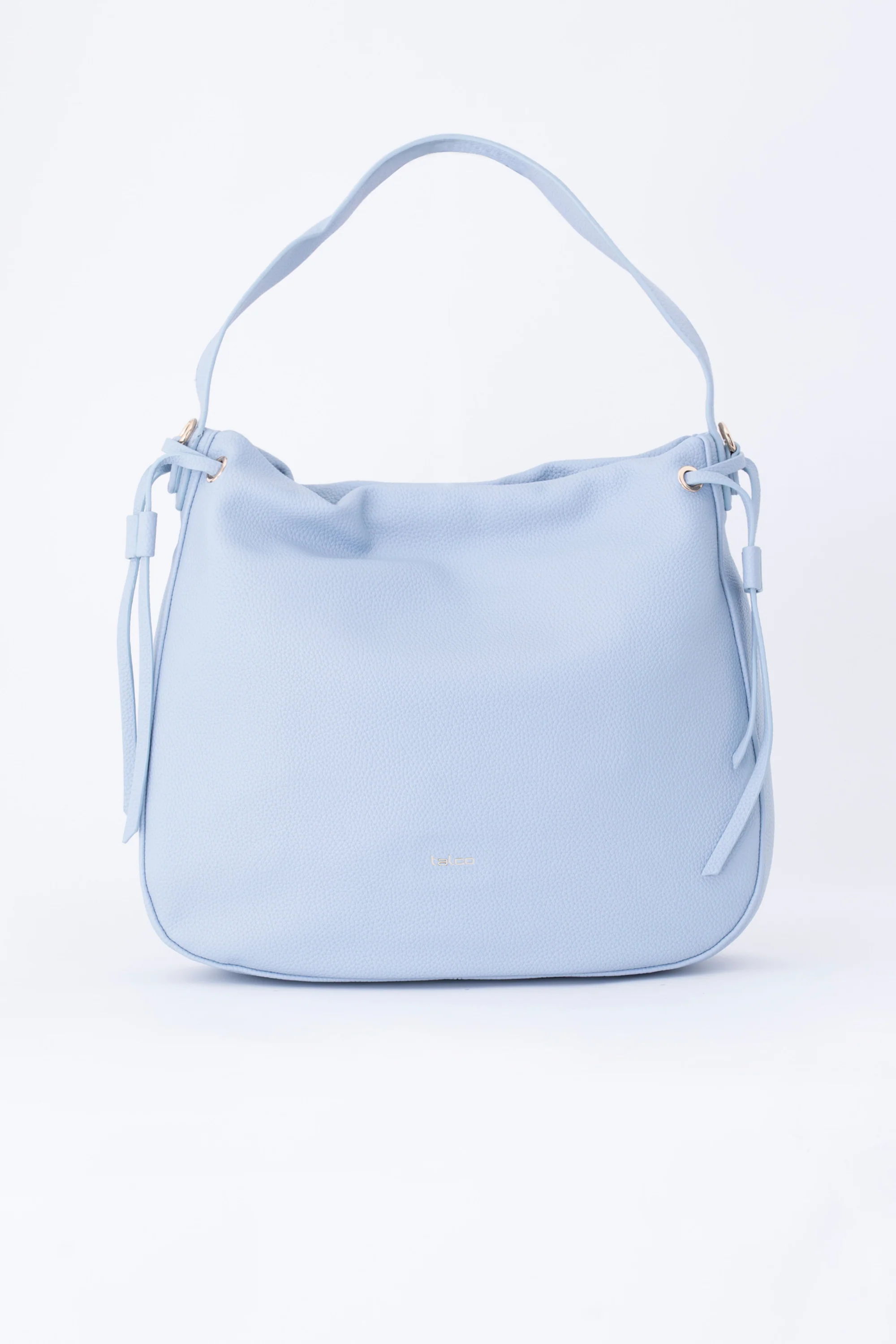 Borsa da spalla con coulisse in similpelle - FW25 - Image 6