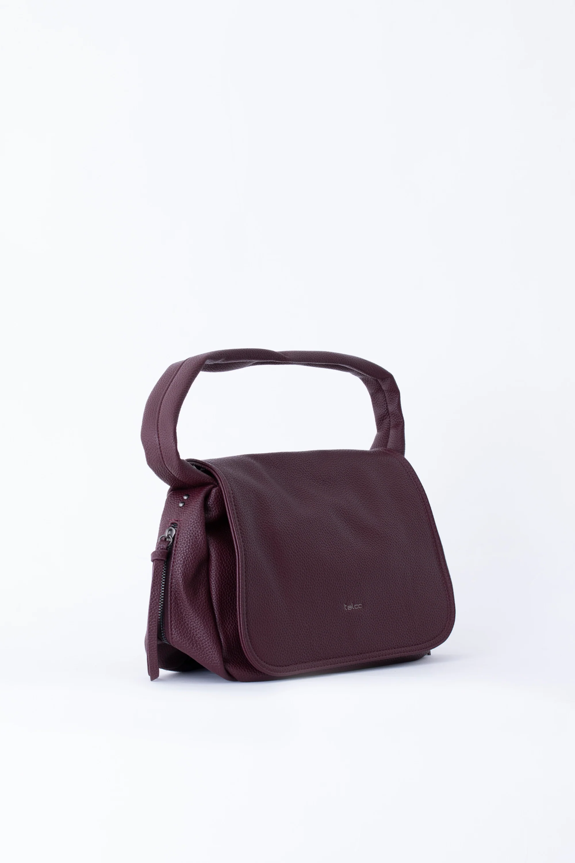 Borsa da spalla con patta in similpelle - FW26 - Image 2