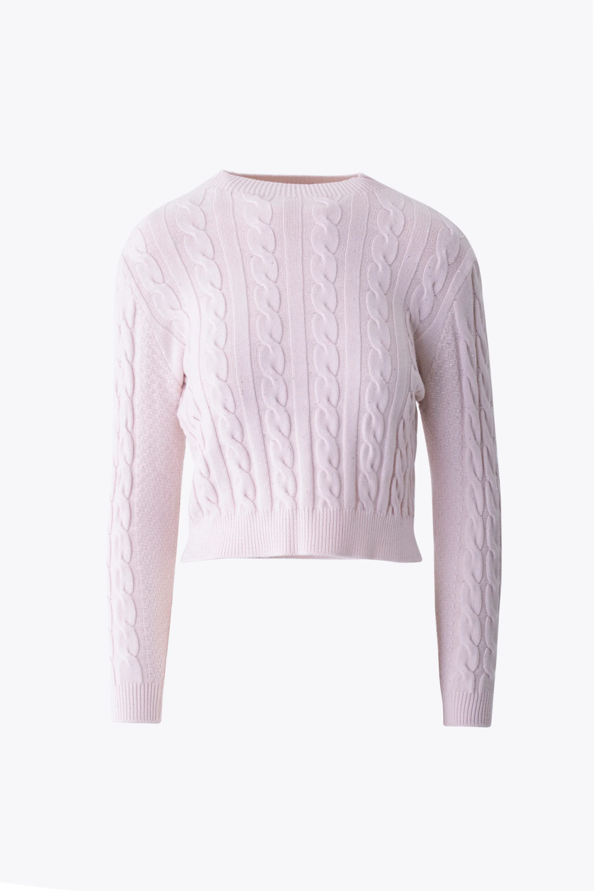 Maglia a trecce con mini paillettes - FW26 - Image 6