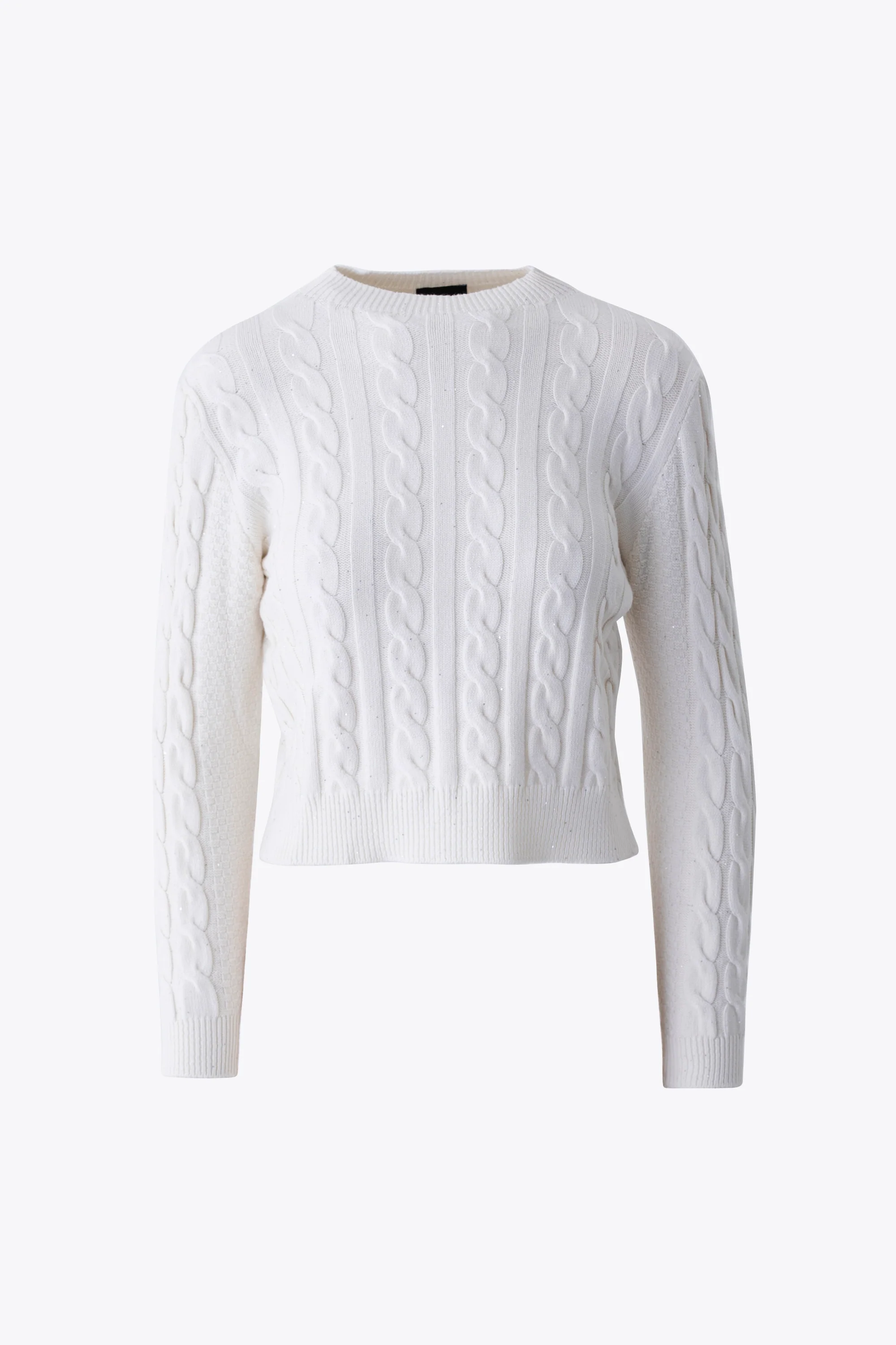 Maglia a trecce con mini paillettes - FW26 - Image 7