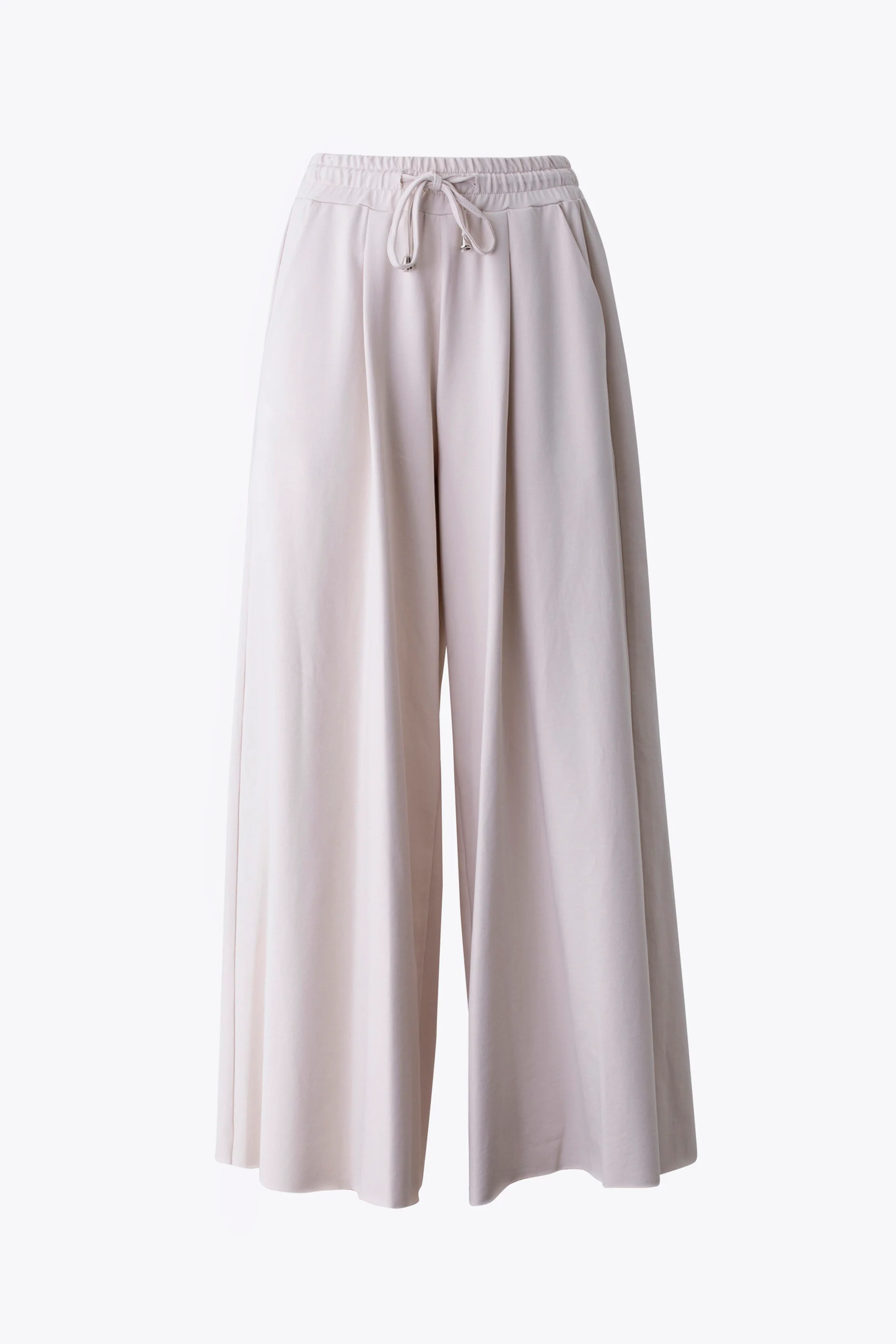 Pantalone palazzo con coulisse in felpa di cotone - PE26 - Image 6