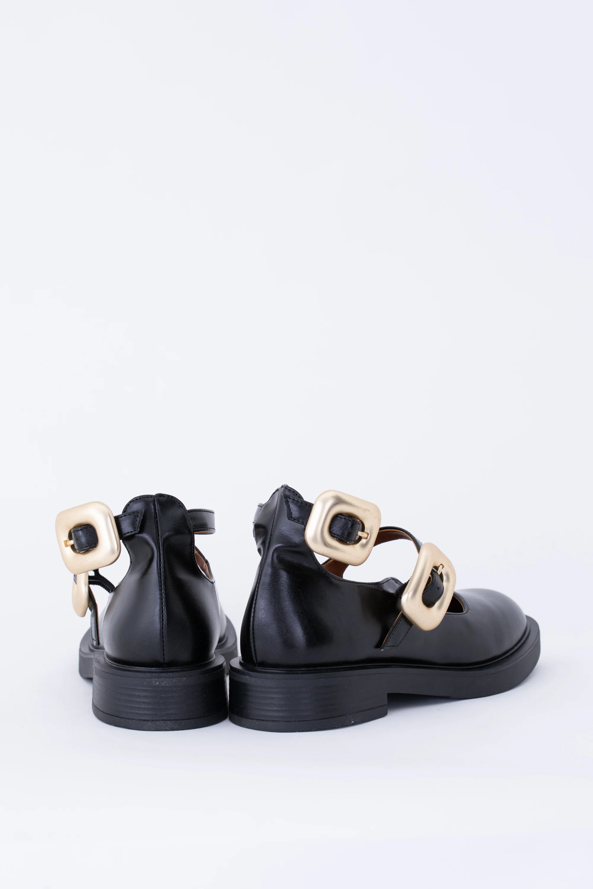 Scarpa Mary Jane bassa con doppia fibbia - FW25 - Image 3